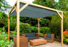 DKH Outdoor | Douglas Pergola Classic 12 - met Nesling harmonicadoek 2,90 * 4,00 DKH Outdoor | Douglas Pergola Classic 12 - met Nesling harmonicadoek 2,90 * 4,00